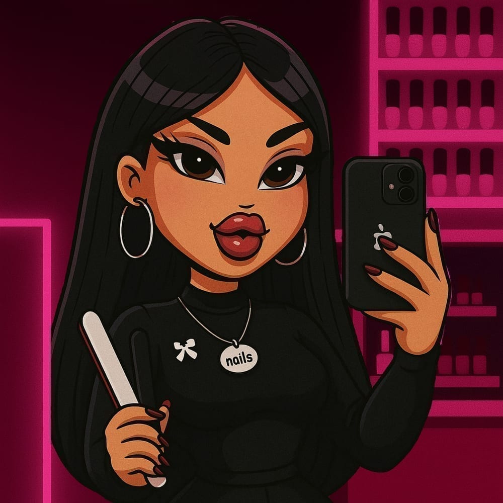 Logo de NK naails By Niki