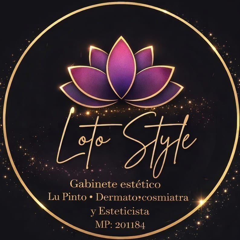 Logo de loto style - Gabinete estético 