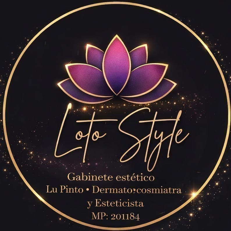 Logo de loto style - Gabinete estético 
