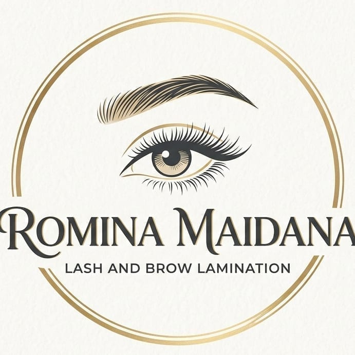 Logo de Romina Maidana lash and brow lamination 
