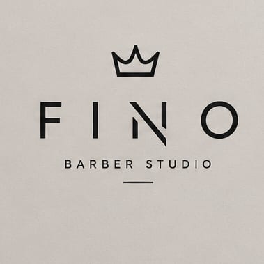 Logo de Fino barber studio