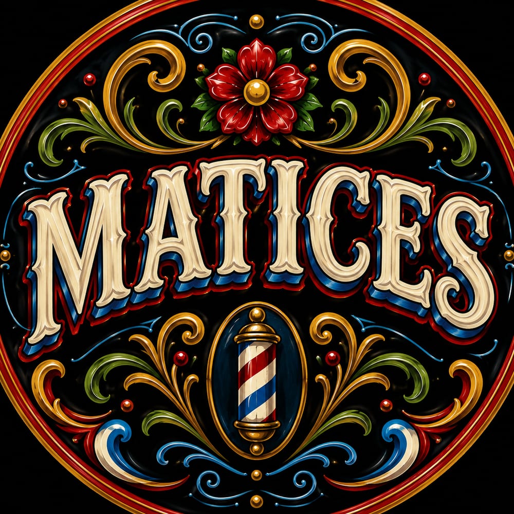 Logo de Barberia Matices