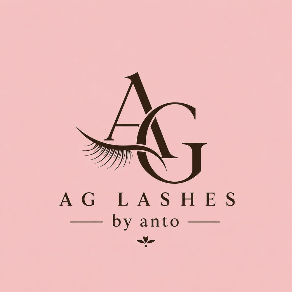 Logo de AG lashes studio