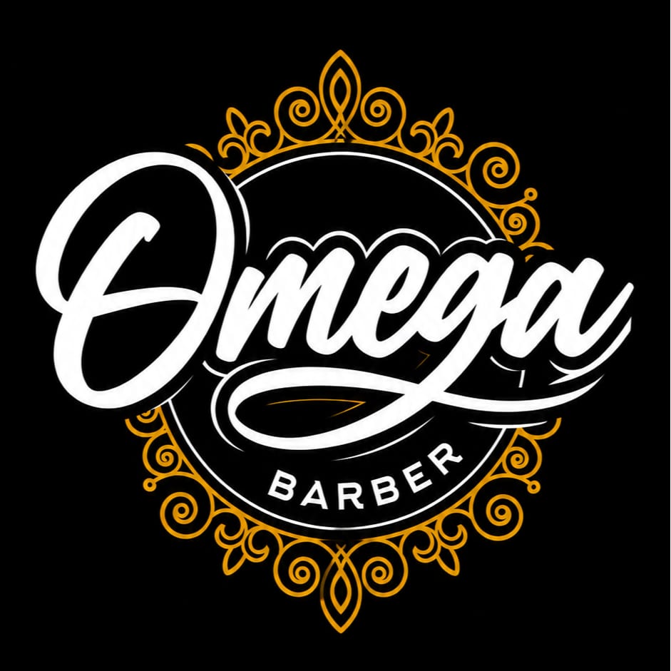 Logo de OMEGA BARBERSHOP 