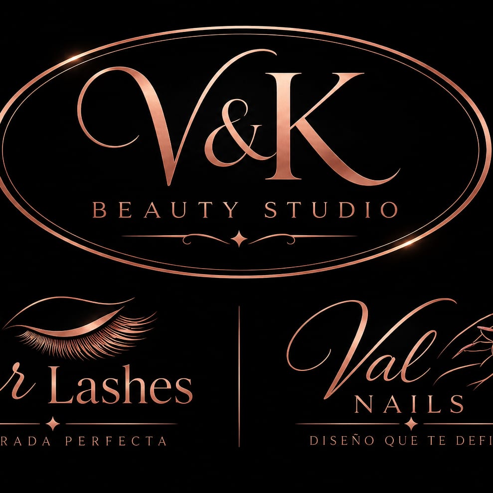 Logo de V&K Beauty Studio 