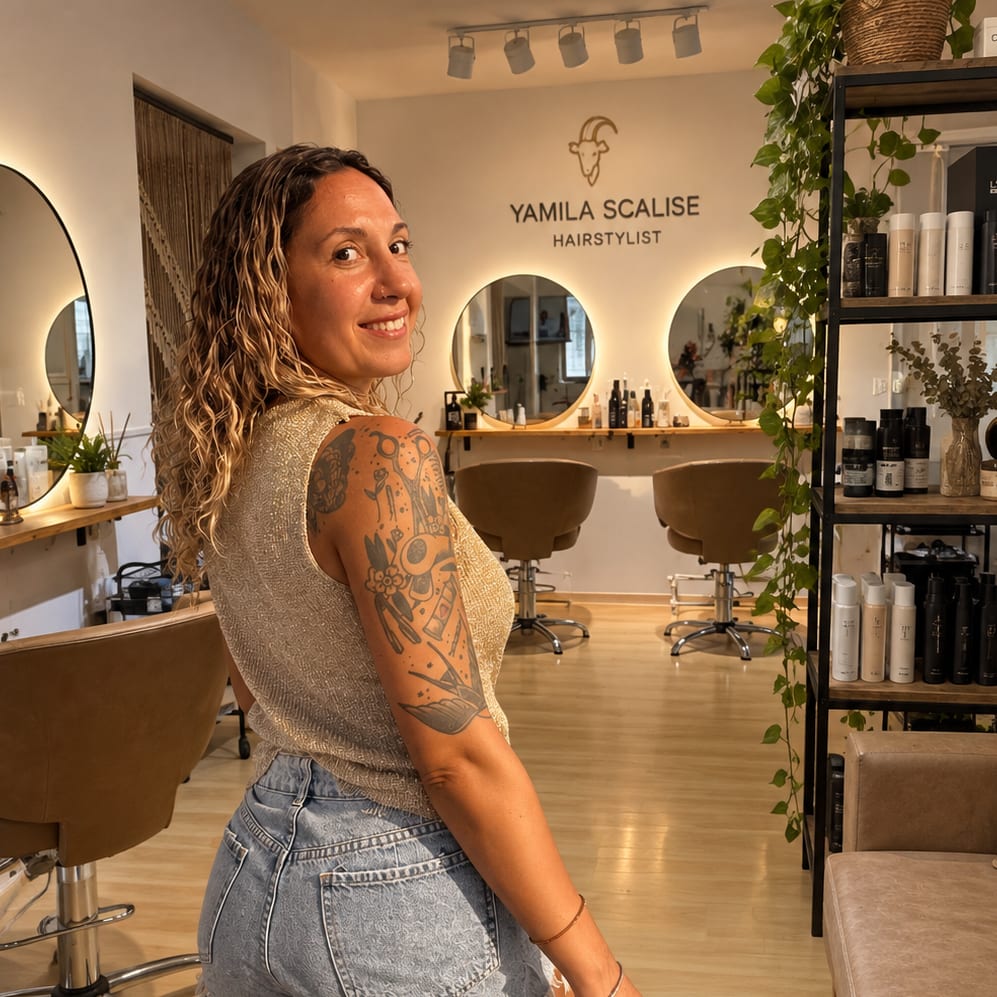 Logo de Yamila Scalise HairStylist 