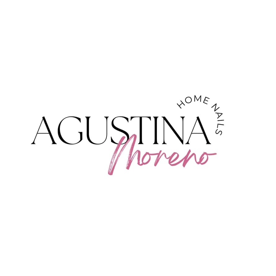 Logo de Agustina Moreno Home Nails