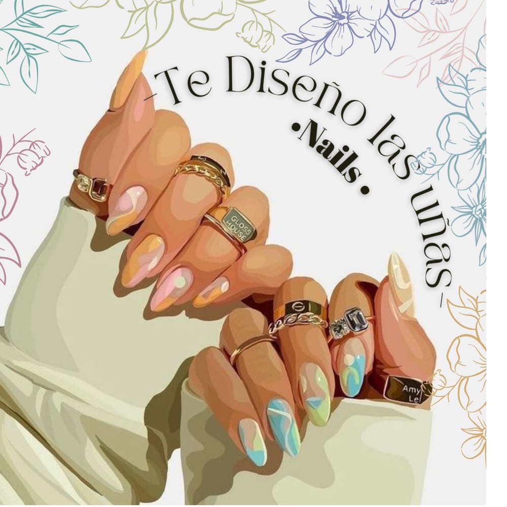 Logo de Te Diseño las Uñas