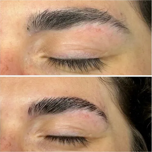 El laminado de cejas ayuda a ordenar y fijar tus cejas por lo que te simplifica la rutina al 100% 🤍