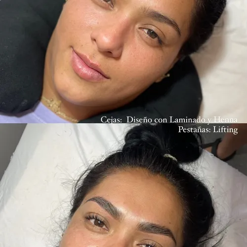 Diseño de cejas con Perfilado y Henna, de Aylén Miño Studio
