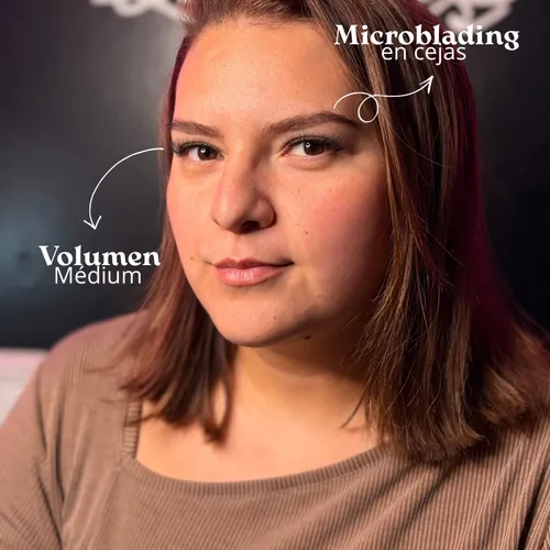 Microblading + Volumen Medio