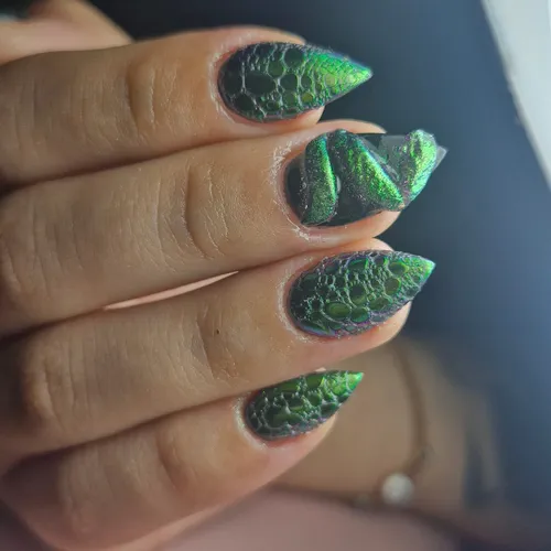 Efecto camaleón con textura