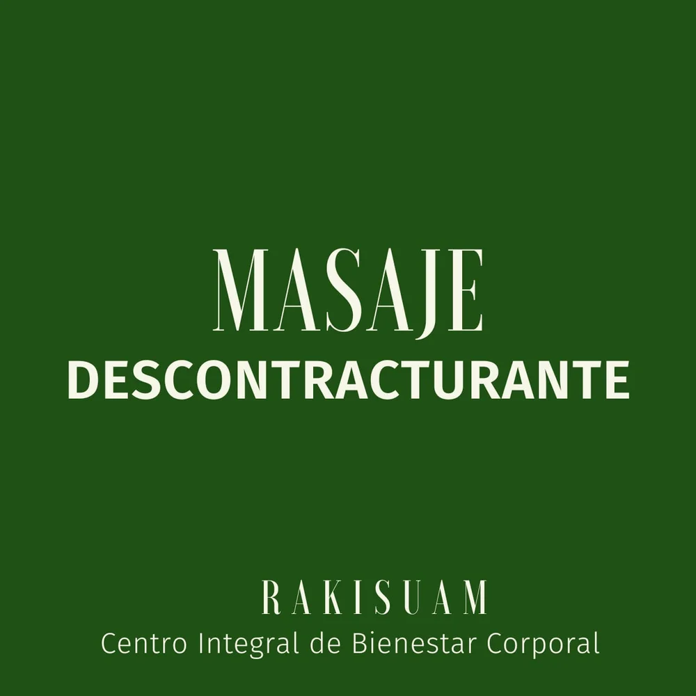 Un masaje de presión firme orientado a deshacer nudos musculares y aliviar molestias físicas.