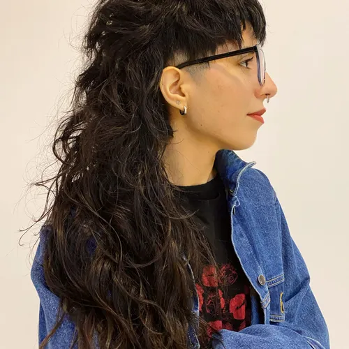 Corte Creativo MULLET ondas