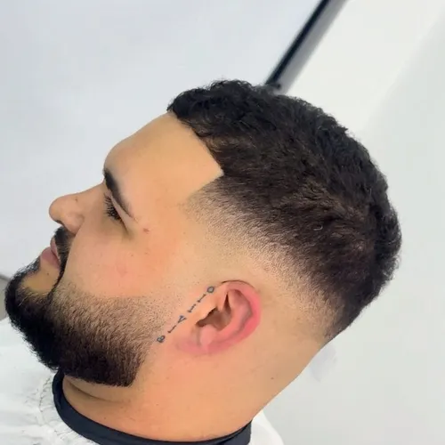 High Fade + Perfilado de Barba