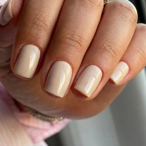 Uñas cuadradas naturales 