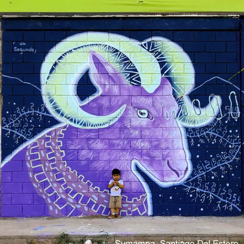 Mural en Santiago del Estero 