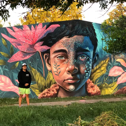 Mural en Chaco