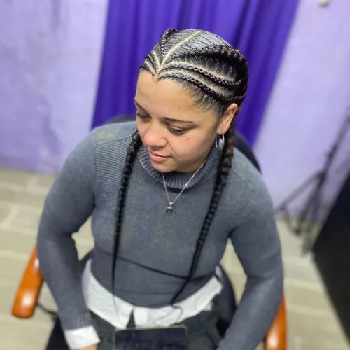 BoxerBraids en tono negro 